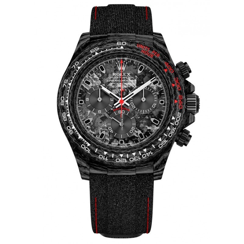 Rolex Daytona Custom Carbon Speedster by DiW Replica 1 Rolex Daytona Custom Carbon Speedster by DiW Replica