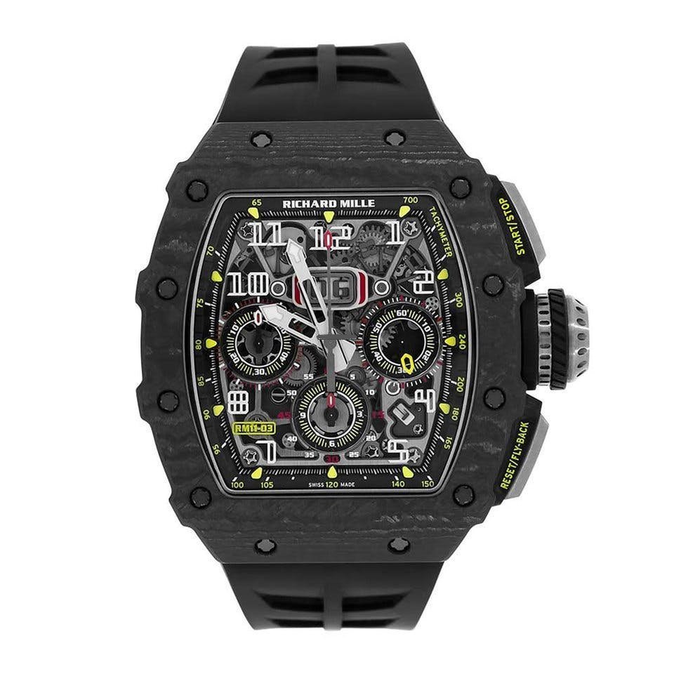 Richard Mille RM11-03 Carbon Automatic Flyback Chronograph 1 Richard Mille RM11-03 Carbon Automatic Flyback Chronograph