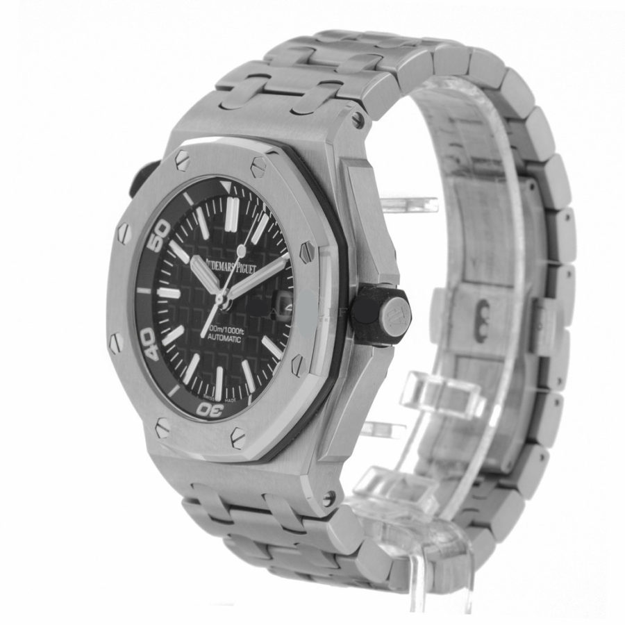 Audemars Piguet Royal Oak Offshore Diver Silver 15703ST.OO.A002CA.01 2 Audemars Piguet Royal Oak Offshore Diver Silver 15703ST.OO.A002CA.01 - Image 2