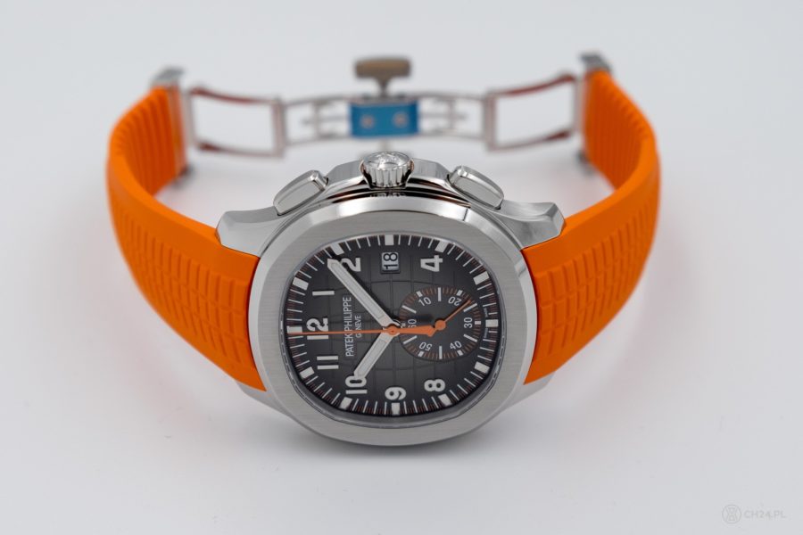 Patek Philippe Aquanaut Chronograph 5968A-001 Orange 4 Patek Philippe Aquanaut Chronograph 5968A-001 Orange - Image 4