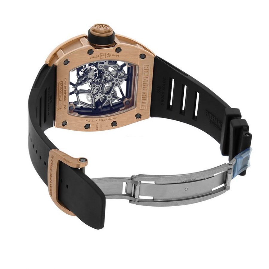 Richard Mille RM035 Replica Toro Americas Edition Rose Gold-48MM 4 Richard Mille RM035 Replica Toro Americas Edition Rose Gold-48MM - Image 4