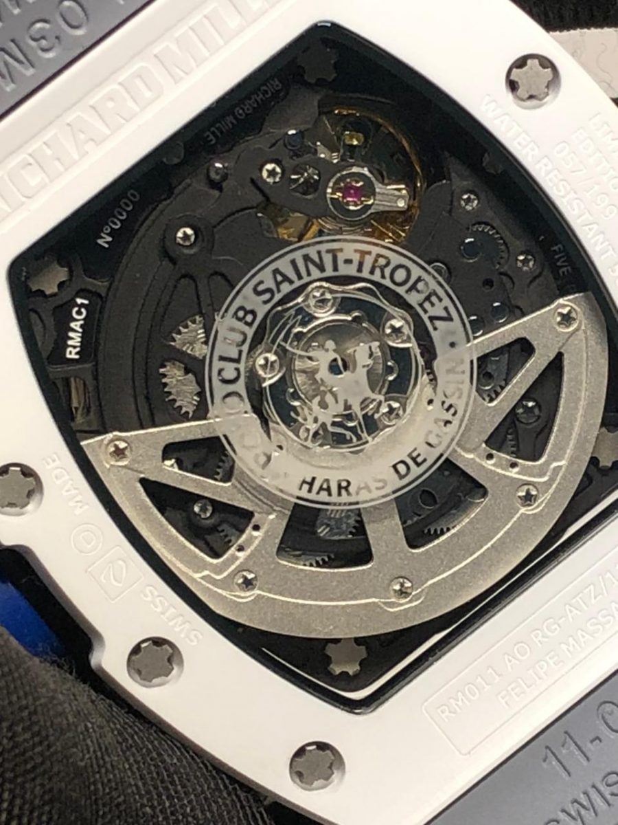 Richard Mille RM011 Replica SAINT TROPEZ White Ceramic 5 Richard Mille RM011 Replica SAINT TROPEZ White Ceramic - Image 5