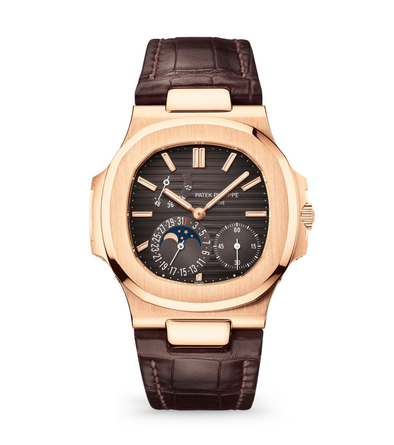 Patek Philippe Nautilus 5712/1A-001 Moon Phase Gold 1 Patek Philippe Nautilus 5712/1A-001 Moon Phase Gold