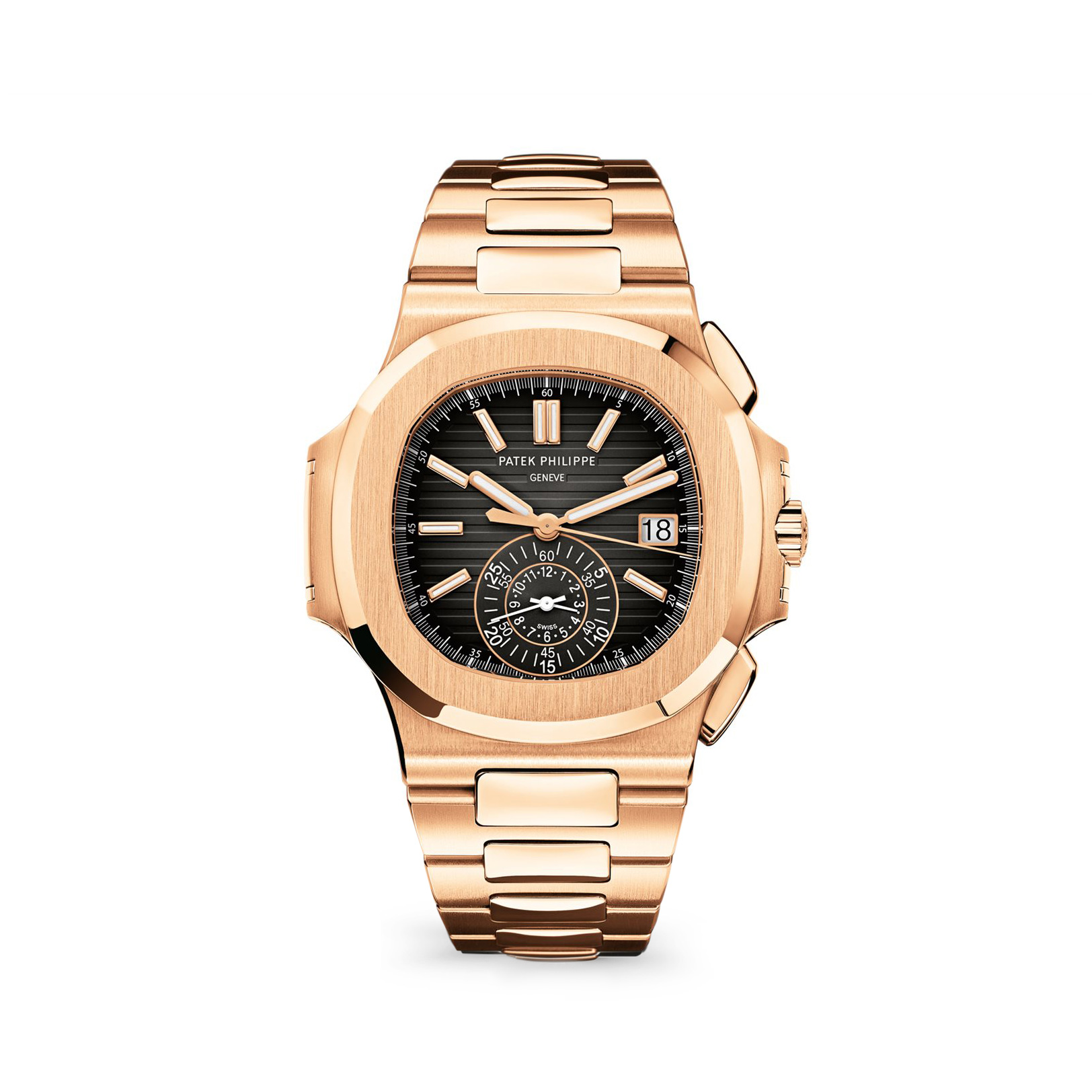Patek Philippe Nautilus Rose Gold 5980 Replica 1 Patek Philippe Nautilus Rose Gold 5980 Replica