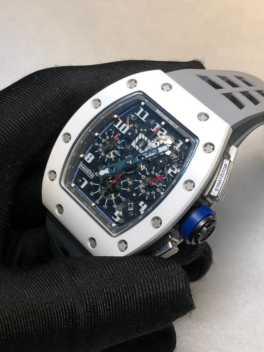 Richard Mille RM011 Replica SAINT TROPEZ White Ceramic 2 Richard Mille RM011 Replica SAINT TROPEZ White Ceramic - Image 2