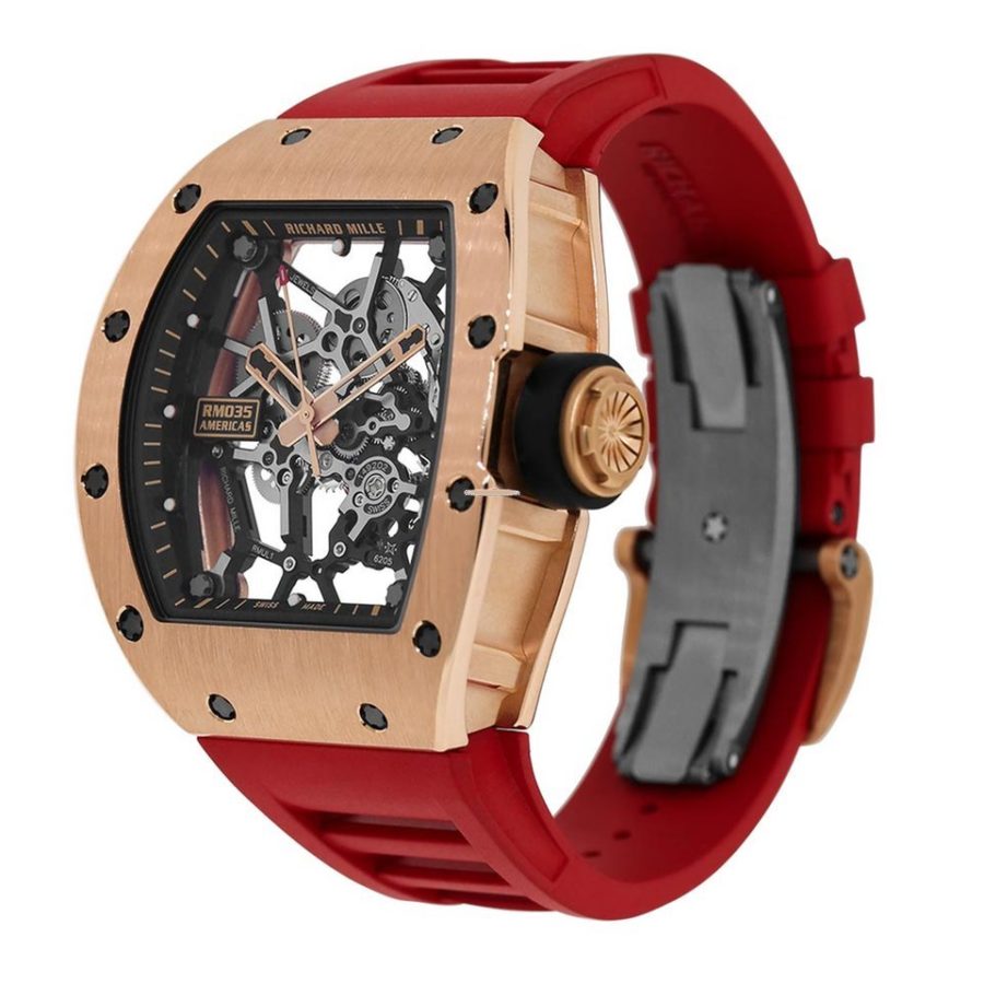 Richard Mille RM035 Replica Rafael Nadal Rose Gold Toro Limited 2 Richard Mille RM035 Replica Rafael Nadal Rose Gold Toro Limited - Image 2