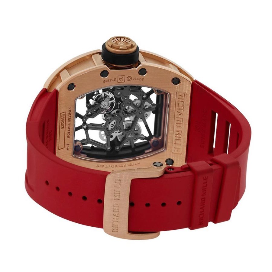 Richard Mille RM035 Replica Rafael Nadal Rose Gold Toro Limited 3 Richard Mille RM035 Replica Rafael Nadal Rose Gold Toro Limited - Image 3