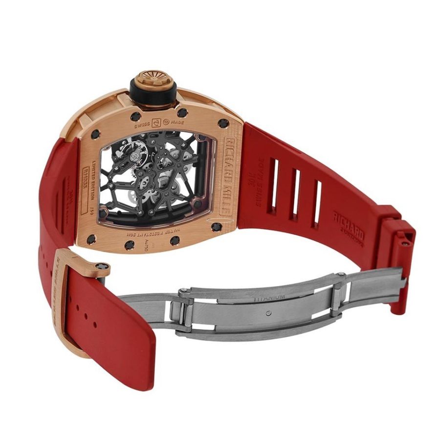 Richard Mille RM035 Replica Rafael Nadal Rose Gold Toro Limited 4 Richard Mille RM035 Replica Rafael Nadal Rose Gold Toro Limited - Image 4