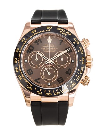 Rolex Daytona 116515ln Rose Gold Chocolate Oysterflex 40mm 1 Rolex Daytona 116515ln Rose Gold Chocolate Oysterflex 40mm