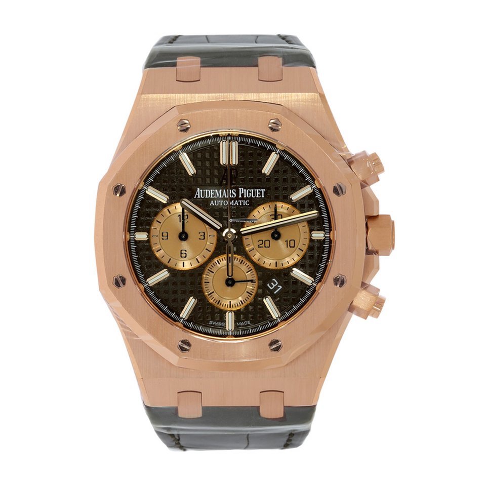 Audemars Piguet Royal Oak Chronograph Rose Gold Brown Dial – 41mm 1 Audemars Piguet Royal Oak Chronograph Rose Gold Brown Dial – 41mm