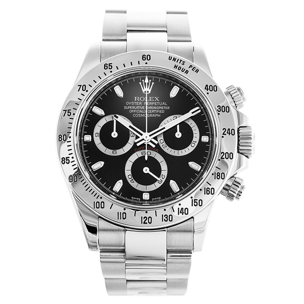 Rolex Daytona Black 116520-40mm 1 Rolex Daytona Black 116520-40mm