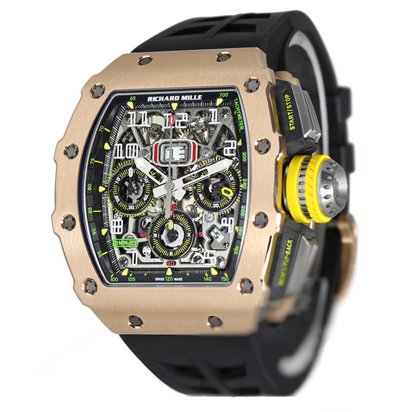 Richard Mille RM11-03 Replica Rose Gold Automatic Flyback Replica 2 Richard Mille RM11-03 Replica Rose Gold Automatic Flyback Replica - Image 2