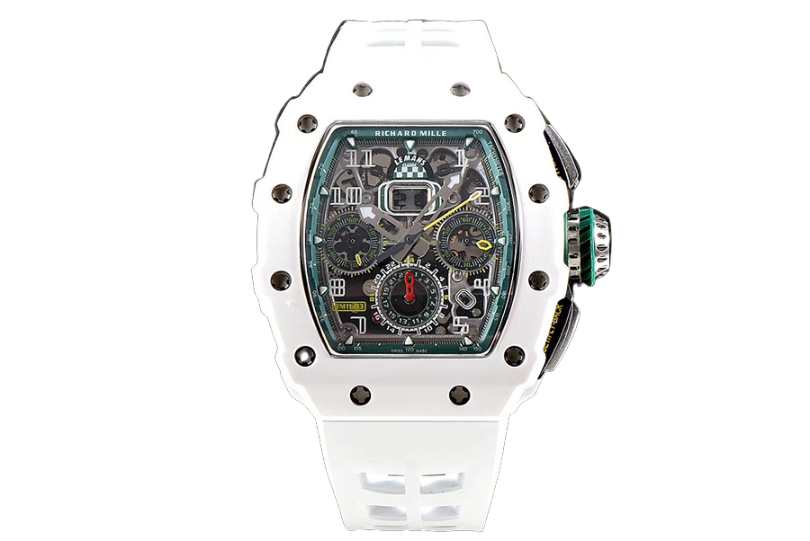 Richard Mille RM11-03 Replica Automatic Flyback White Ceramic Chronograph