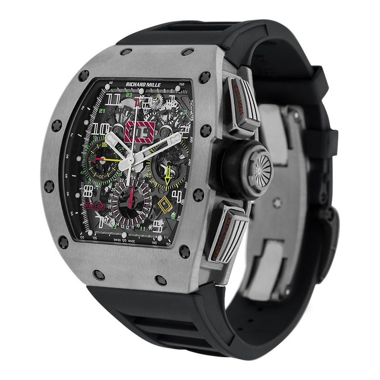 Richard Mille RM011-02 Replica Felipe Massa Americas 5 Titanium 3 Richard Mille RM011-02 Replica Felipe Massa Americas 5 Titanium - Image 3