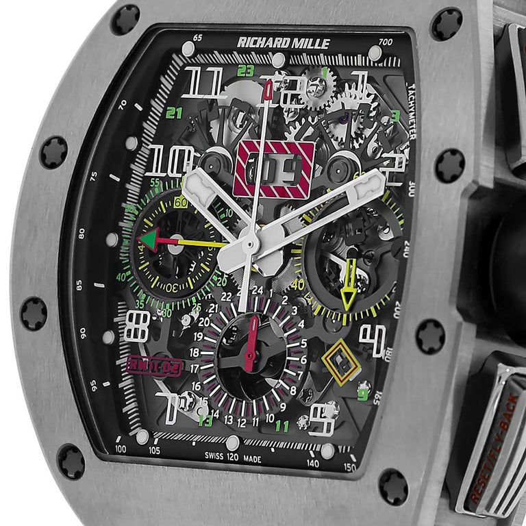 Richard Mille RM011-02 Replica Felipe Massa Americas 5 Titanium 2 Richard Mille RM011-02 Replica Felipe Massa Americas 5 Titanium - Image 2