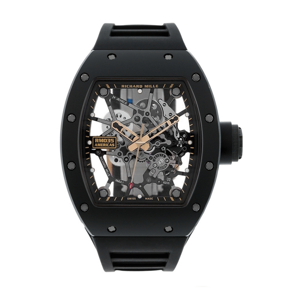 Richard Mille RM 035 Replica Rafael Nadal Limited Black Toro