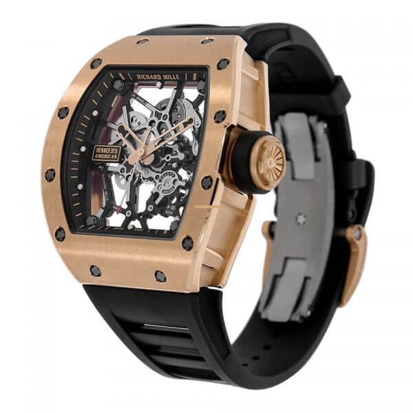 Richard Mille RM035 Replica Toro Americas Edition Rose Gold-48MM 2 Richard Mille RM035 Replica Toro Americas Edition Rose Gold-48MM - Image 2