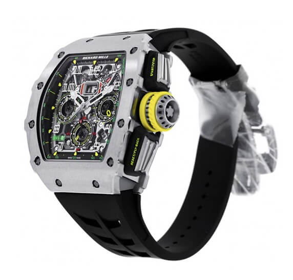 Richard Mille RM11-03 Replica Automatic Flyback Chronograph Silver 5 Richard Mille RM11-03 Replica Automatic Flyback Chronograph Silver - Image 5