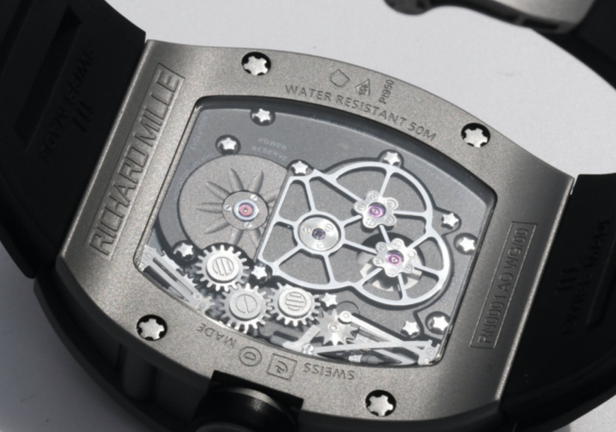 Richard Mille RM001 Replica Tourbillon Sandblasted 4 Richard Mille RM001 Replica Tourbillon Sandblasted - Image 4