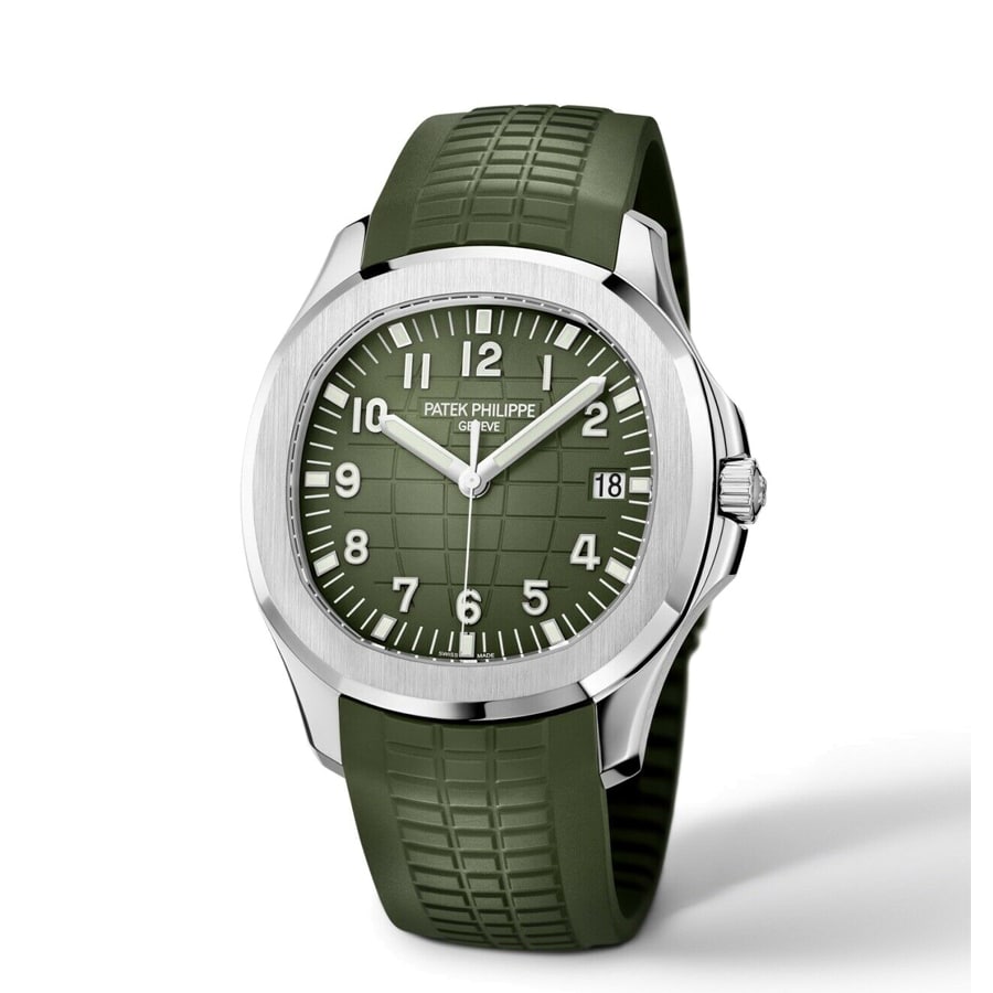 Patek Philippe Aquanaut Jumbo 5168G Khaki Green Replica 2 Patek Philippe Aquanaut Jumbo 5168G Khaki Green Replica - Image 2