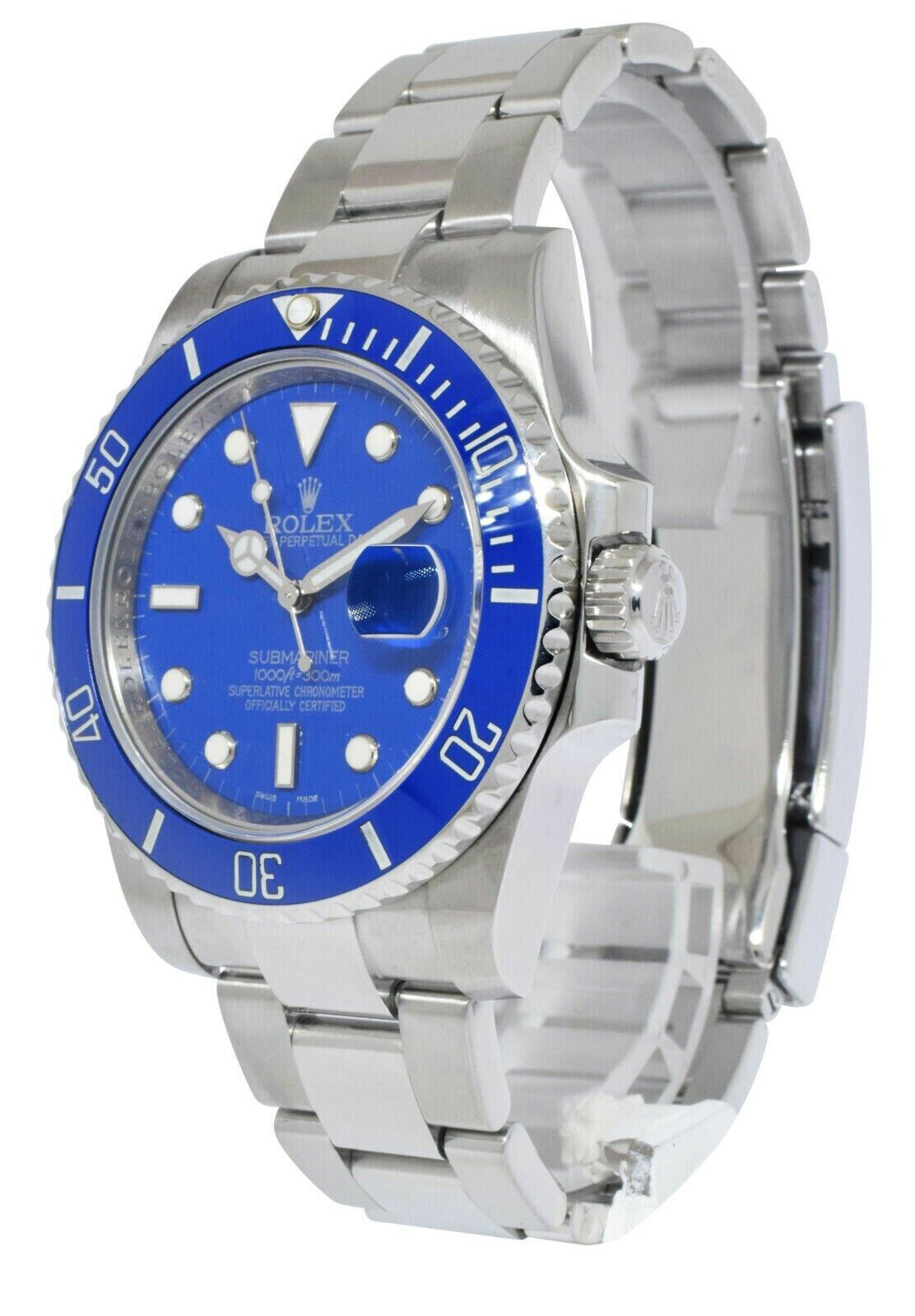 Rolex Submariner Ceramic Blue Dial 116610 2 Rolex Submariner Ceramic Blue Dial 116610 - Image 2