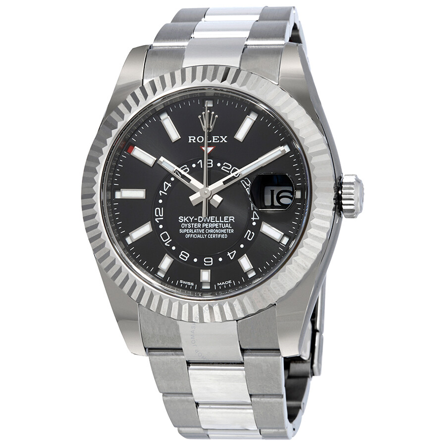 Rolex Sky-Dweller 42mm Black Dial Stainless Steel 326934 2 Rolex Sky-Dweller 42mm Black Dial Stainless Steel 326934 - Image 2