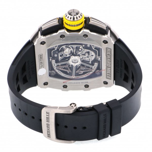 Richard Mille RM11-03 Replica Automatic Flyback Chronograph Silver 2 Richard Mille RM11-03 Replica Automatic Flyback Chronograph Silver - Image 2